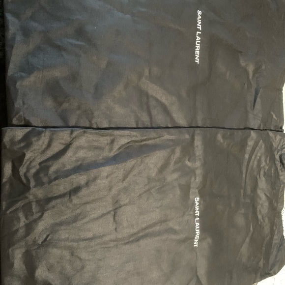 Empty Authentic St Laurent boot bags in perfect condition - new - Picture 3 of 4